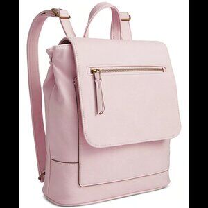 NEW Hudsonn Flap Backpack Woman Lady Pink, Created for Macy's, MSRP $80